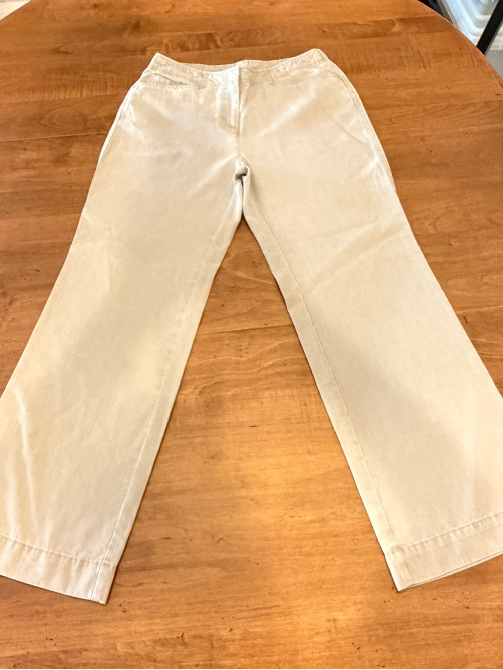 J. Jill Jute Petite Wide Leg Pants in Tan